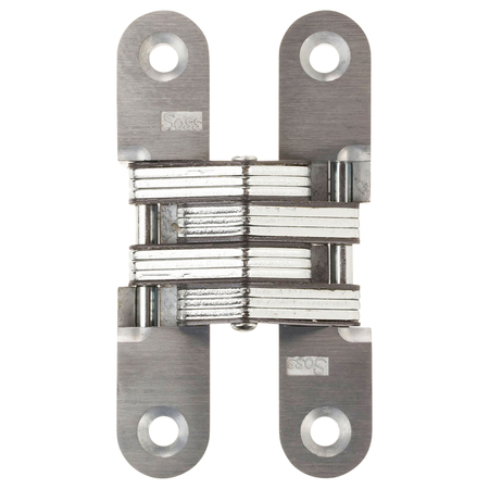 SOSS Cabinet Style Invisible Hinge, 1-1/8″-1-3/8″ Door Thickness, US14 212UNP